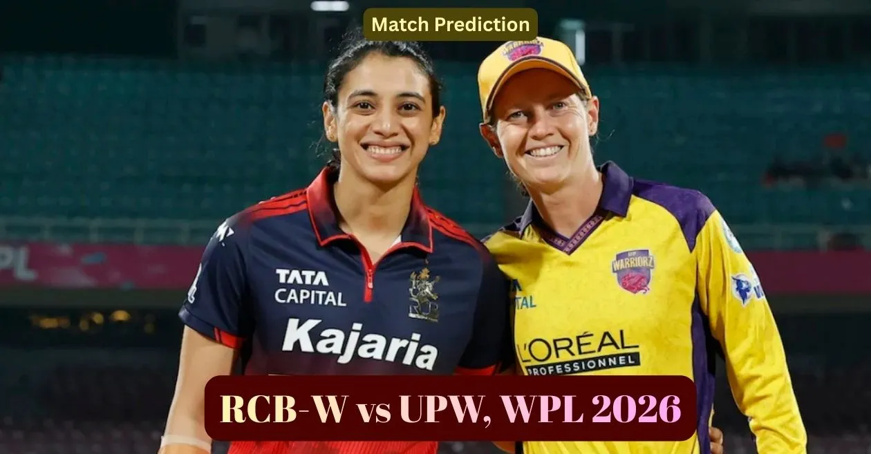 RCB-W vs UPW, WPL 2026 Match Prediction: Who will win today’s game between Royal Challengers Bengaluru and UP Warriorz?