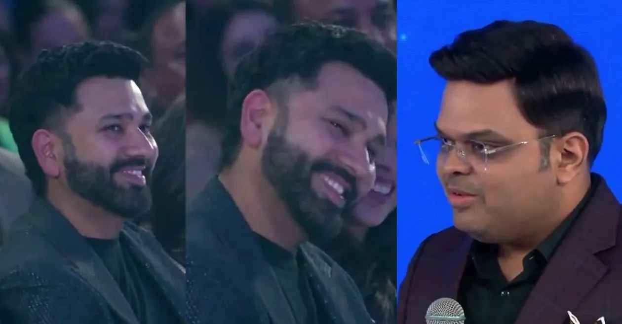 WATCH: Rohit Sharma left smiling as ICC chairman Jay Shah addresses him as India captain