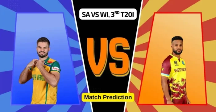 SA vs WI 2026, 3rd T20I Match Prediction: Who will win today’s game between South Africa and West Indies?