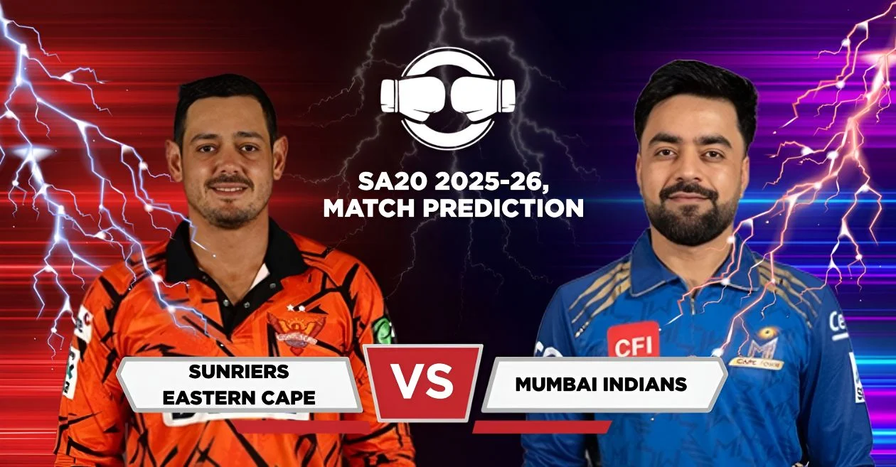 SEC vs MICT, SA20 2025-26, Match Prediction: Who will win today’s game between Sunrisers Eastern Cape and MI Cape Town?