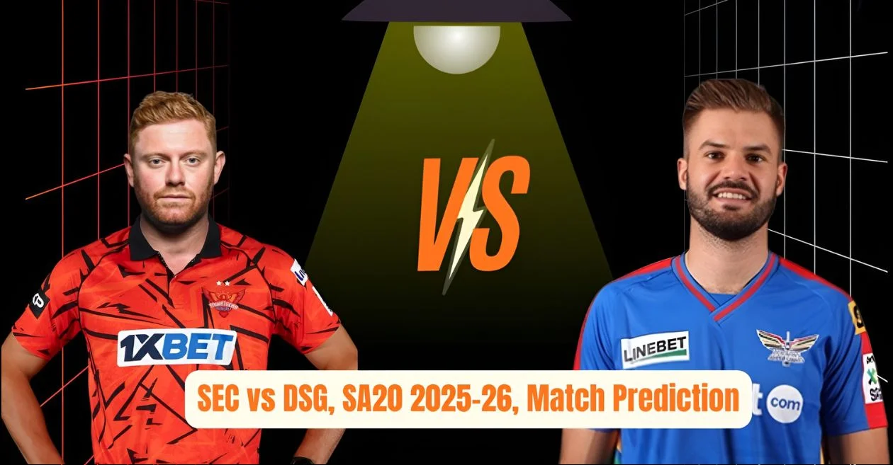 SEC vs DSG, SA20 2025-26, Match Prediction: Who will win today’s game between Sunrisers Eastern Cape and Durban Super Giants ?