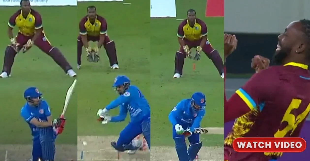 WATCH: Shamar Springer’s hat-trick rescues West Indies from whitewash in dramatic 3rd T20I win over Afghanistan