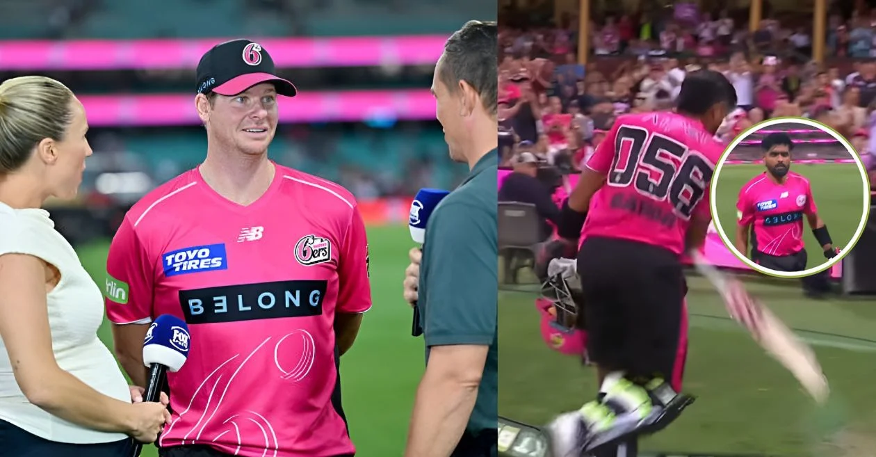 Steve Smith reveals the reason behind not trusting Babar Azam for ‘power surge’ during the BBL|15 game