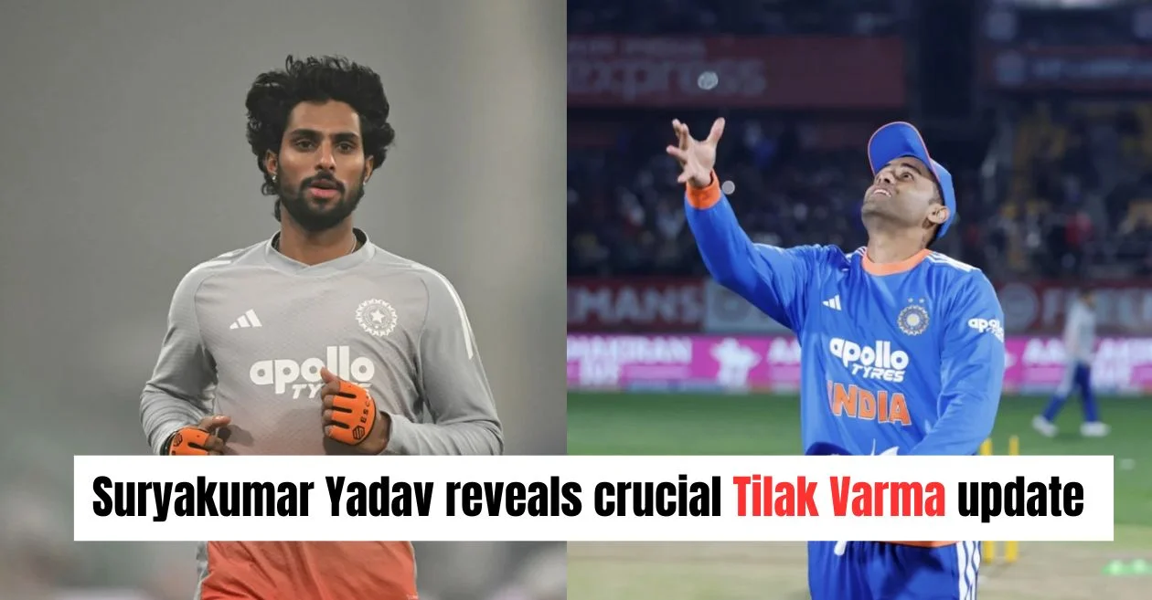 IND vs NZ, 5th T20I: Suryakumar Yadav reveals crucial Tilak Varma update ahead of T20 World Cup 2026