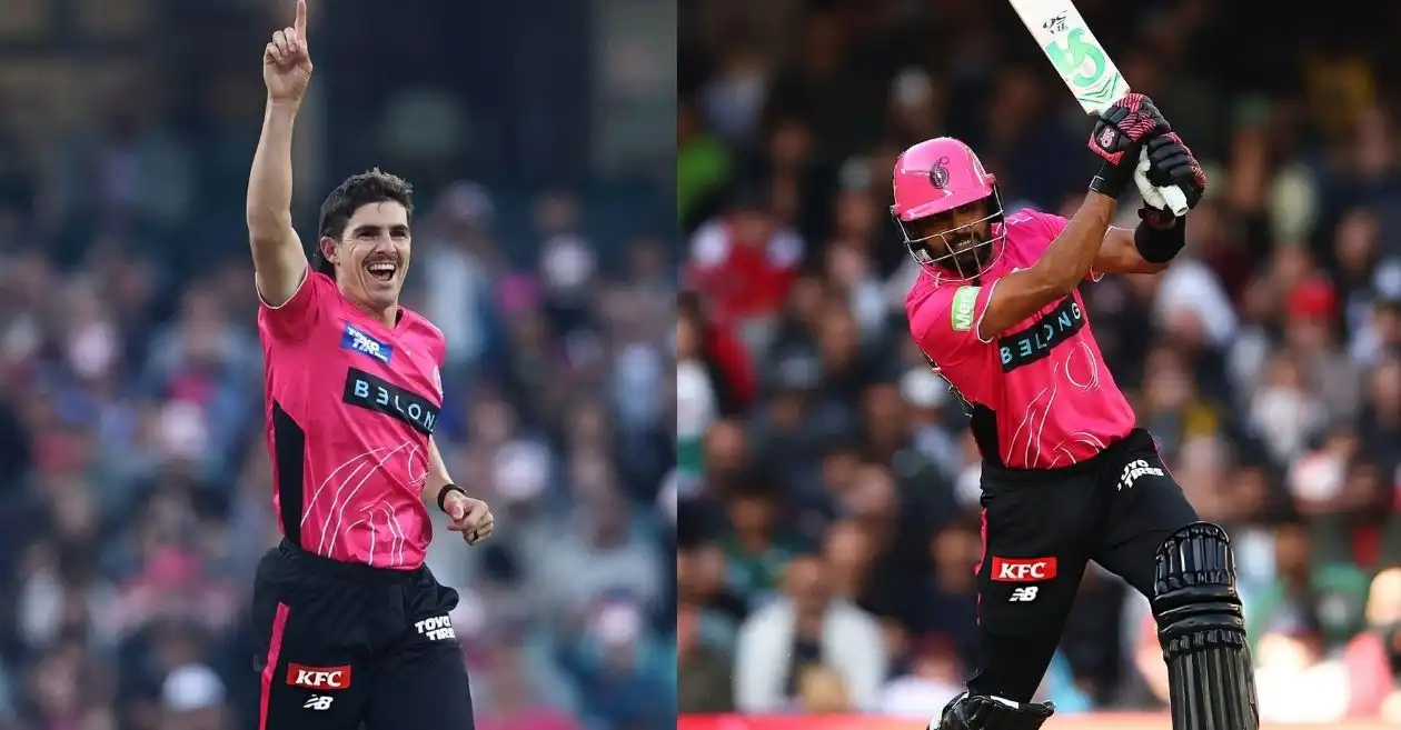 BBL|15: Sean Abbott, Babar Azam star in Sydney Sixers’ thrilling win over Melbourne Renegades