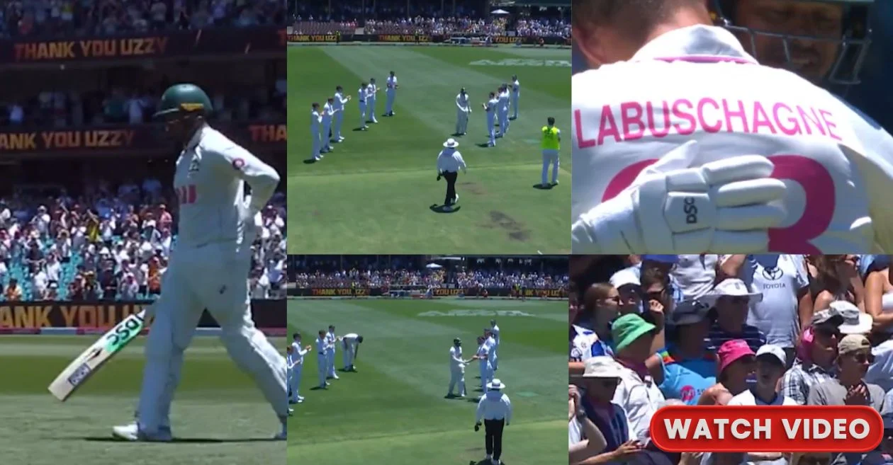 Ashes 2025-26 [WATCH]: Australia veteran Usman Khawaja gets a Guard of Honour in his farewell game as emotions run high on Day 5 of Sydney Test