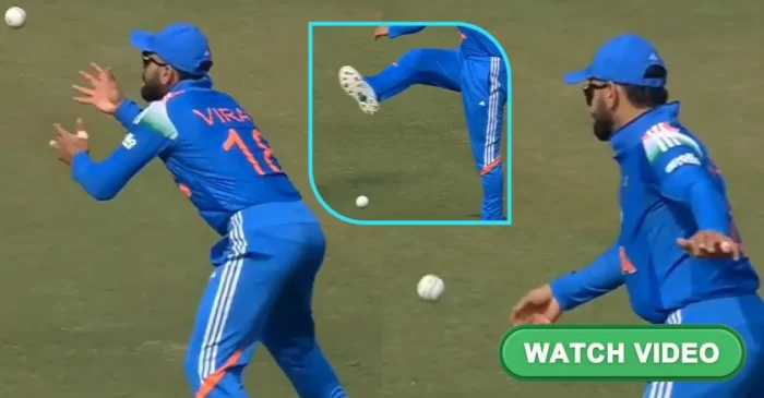 IND vs NZ [WATCH]: Virat Kohli reacts furiously after unexpected fielding error in Indore ODI