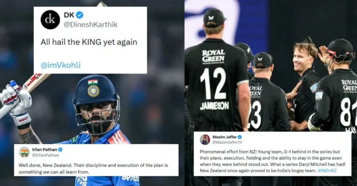 Fans react after Virat Kohli’s 54th ODI century goes in vain as New Zealand seal historic series win over India in Indore