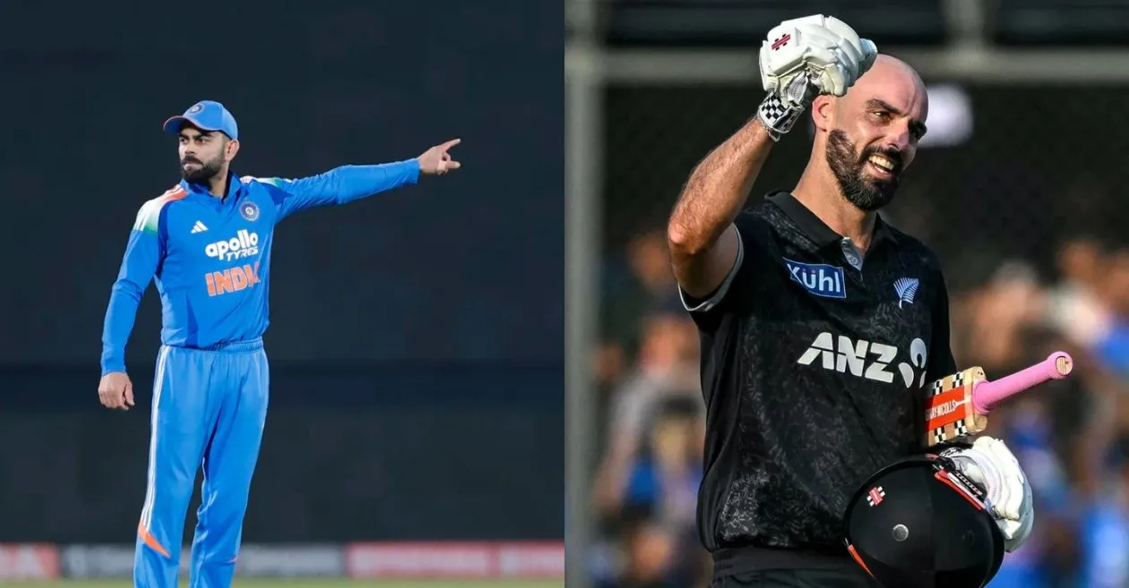 Virat Kohli dethroned as Daryl Mitchell regain top position in ICC ODI batting rankings