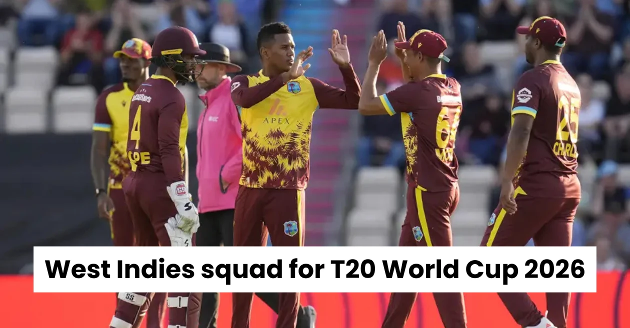 West Indies announce squad for T20 World Cup 2026, no place for Evin Lewis