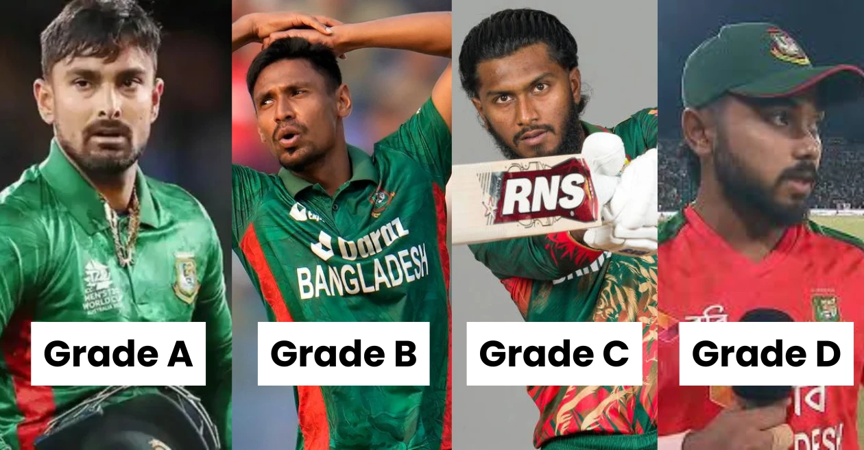 Bangladesh Cricket Board unveils central contracts for the 2026 season