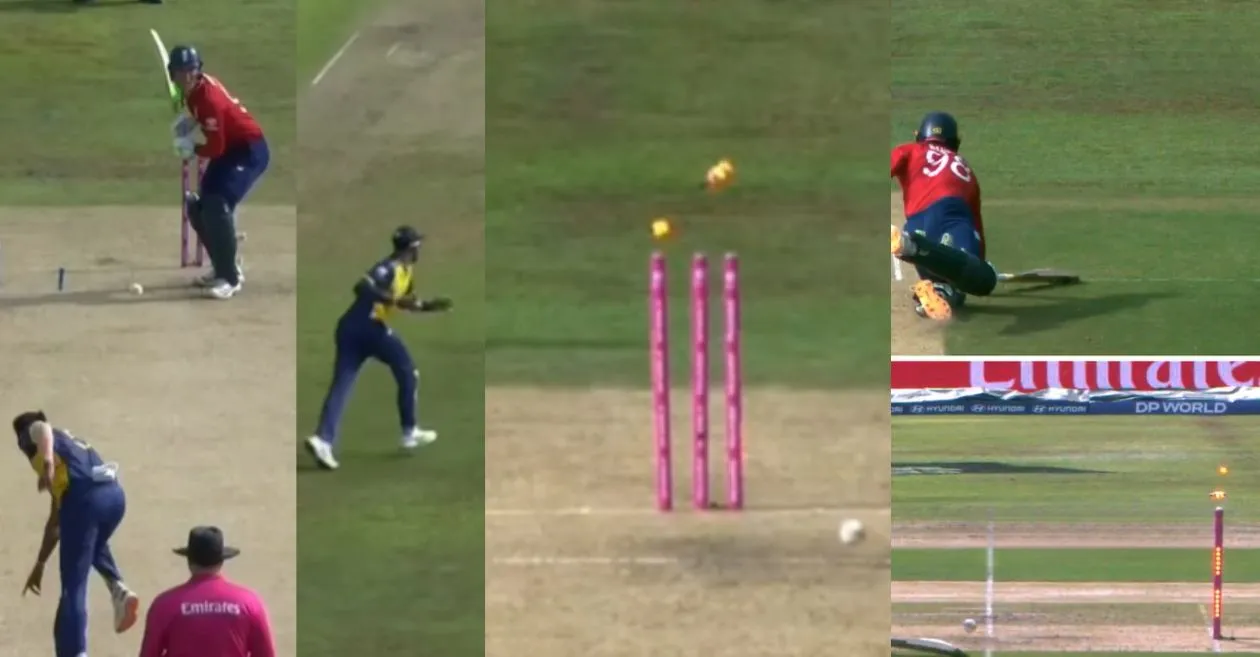 T20 World Cup 2026 [WATCH]: Dasun Shanaka’s bullet throw removes Tom Banton in SL vs ENG Super 8 showdown