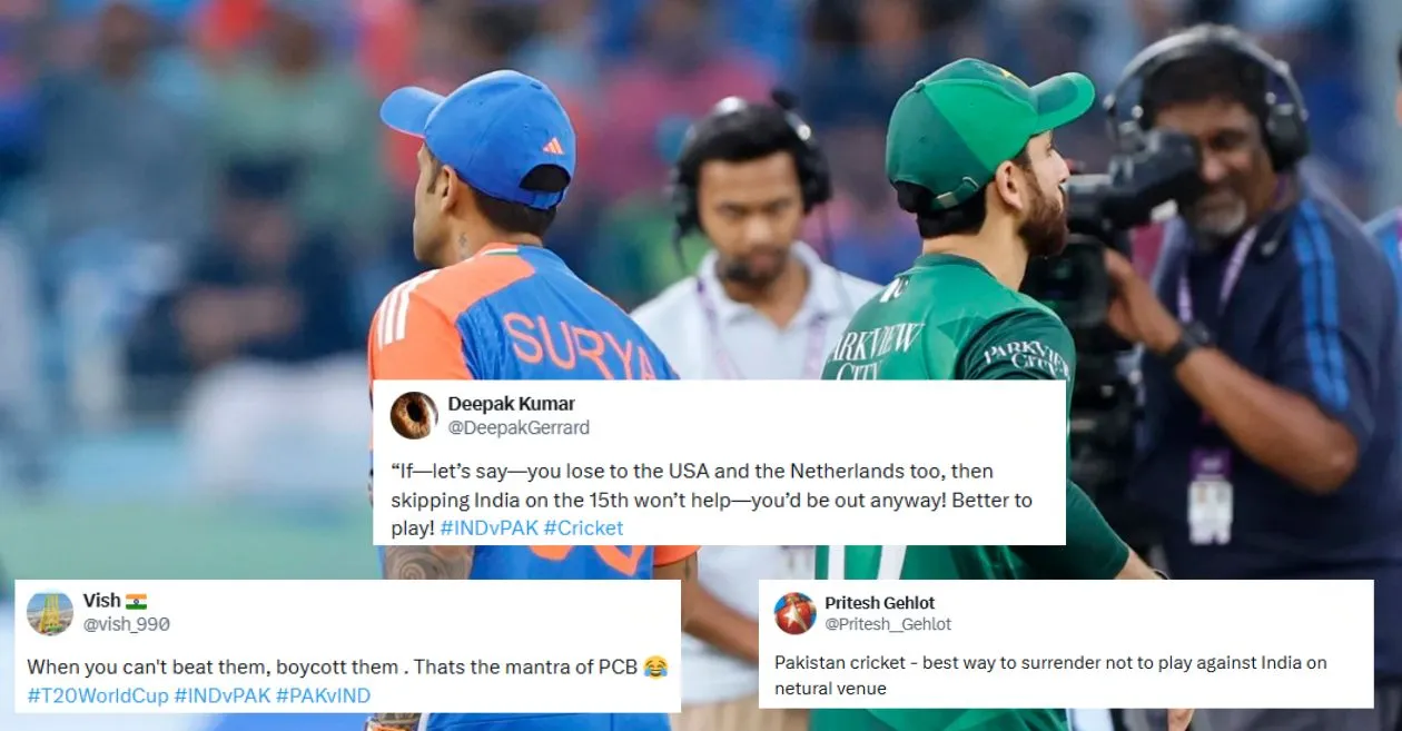 ‘When you can’t beat them, boycott them’: Pakistan’s decision to decline India T20 World Cup 2026 match triggers fan reactions