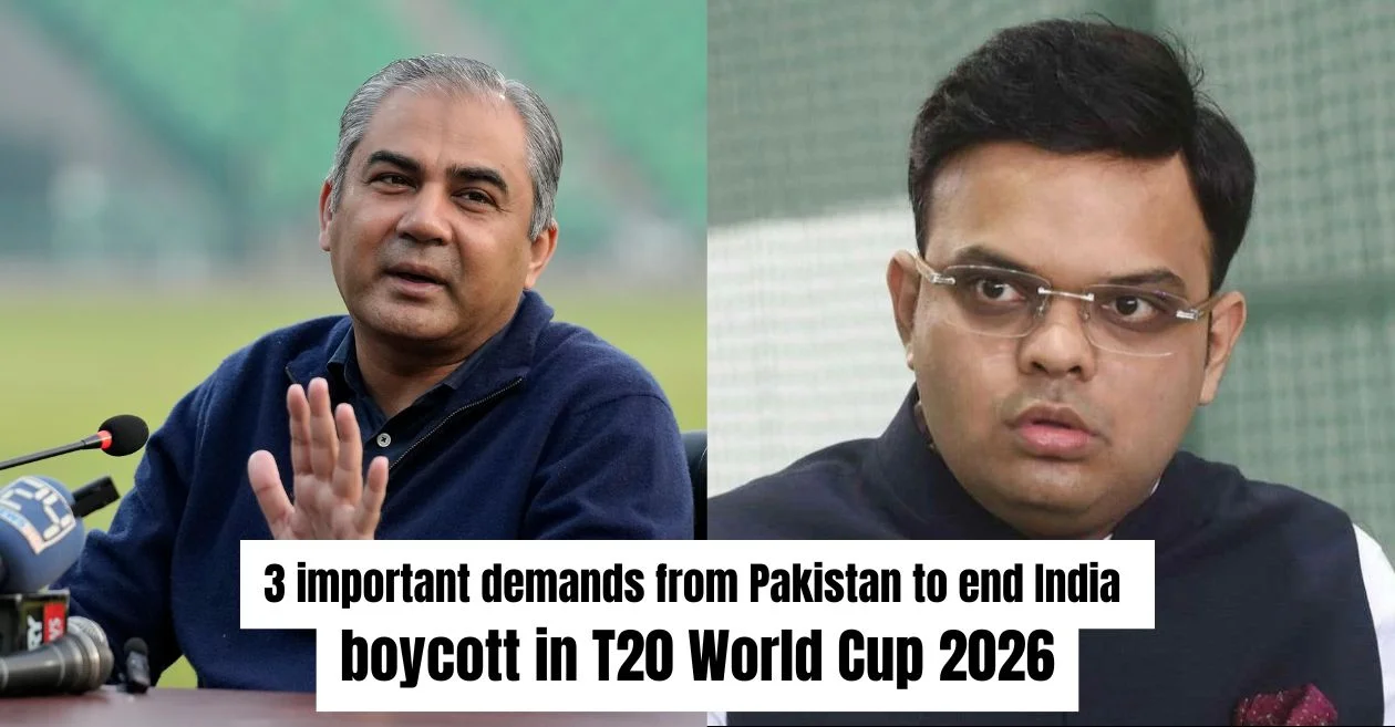3 key conditions from Pakistan to lift boycott of India for T20 World Cup 2026