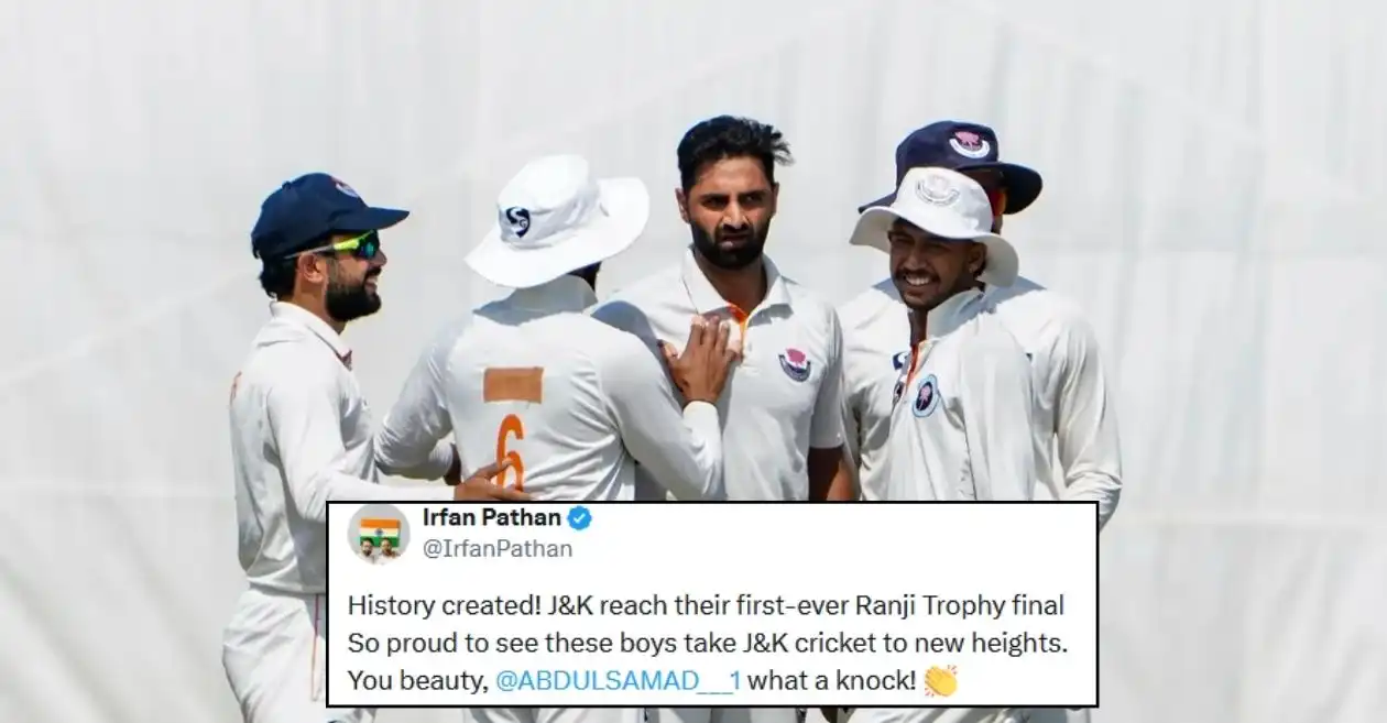Fans go wild as Jammu and Kashmir script history with maiden Ranji Trophy final berth after stunning win over Bengal