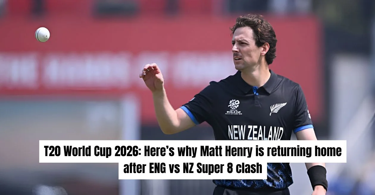 T20 World Cup 2026 [EXPLAINED]: Why Matt Henry is returning home after the England vs New Zealand match?
