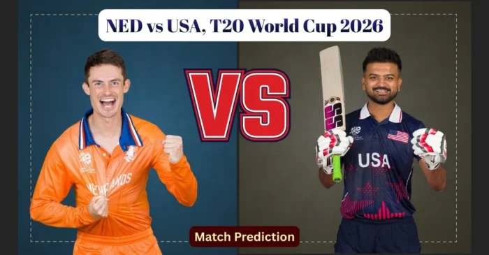 NED vs USA, T20 World Cup 2026 Match Prediction: Who will win today’s game between Netherlands and USA?