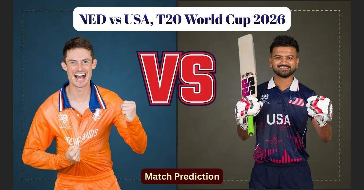 NED vs USA, T20 World Cup 2026 Match Prediction: Who will win today’s game between Netherlands and USA?