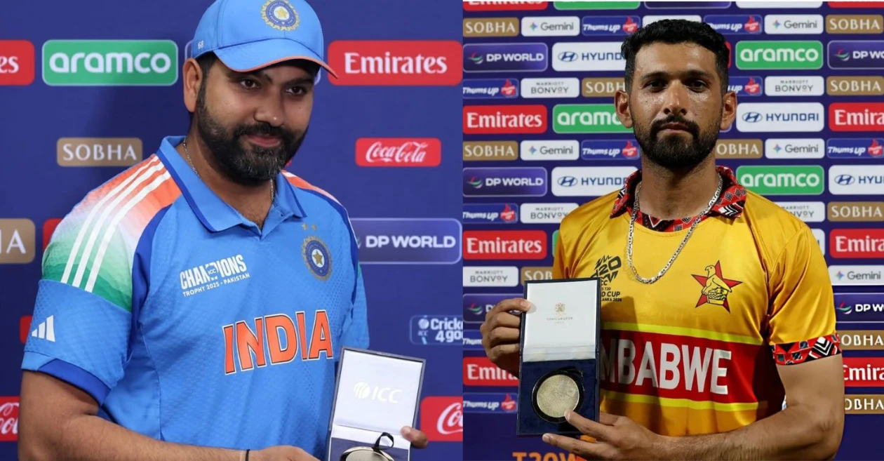 Oldest captains to win Player of the Match Award in ICC tournaments ft. Sikandar Raza and Rohit Sharma