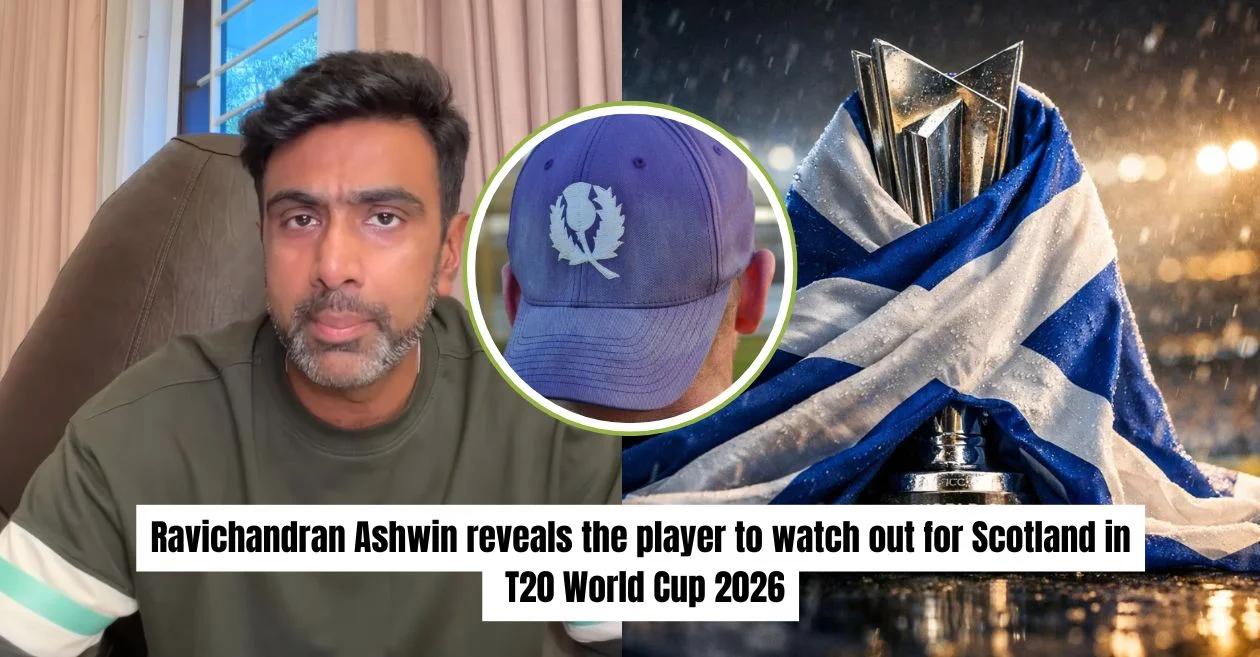Ravichandran Ashwin identifies Scotland’s key player to watch in T20 World Cup 2026