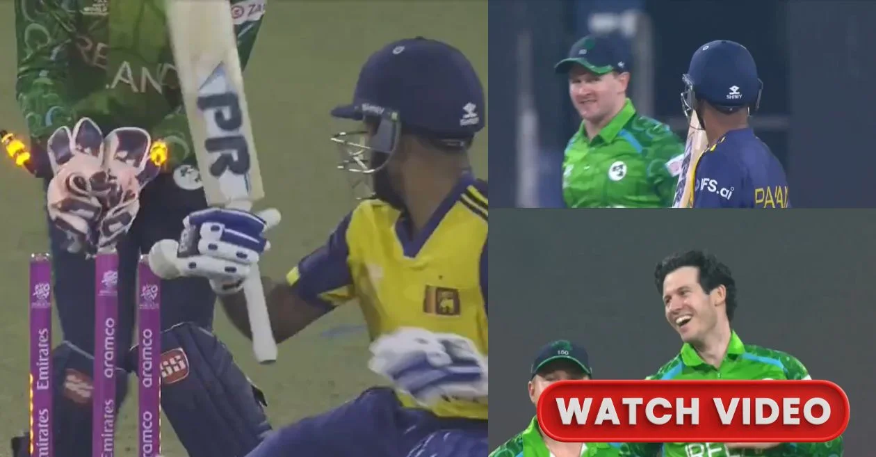 T20 World Cup 2026 [WATCH]: Pavan Rathnayake throws away wicket with reckless shot during SL vs IRE clash