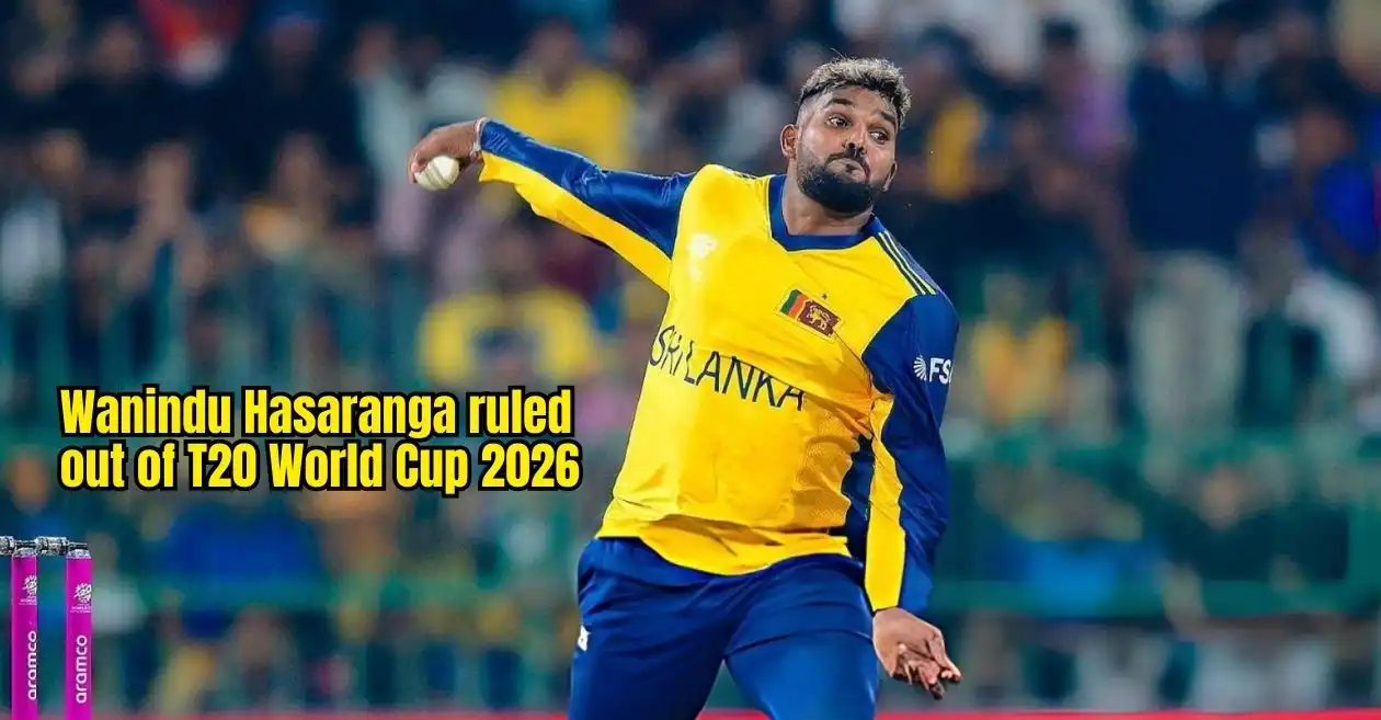 Sri Lanka star Wanindu Hasaranga ruled out of T20 World Cup 2026; replacement announced