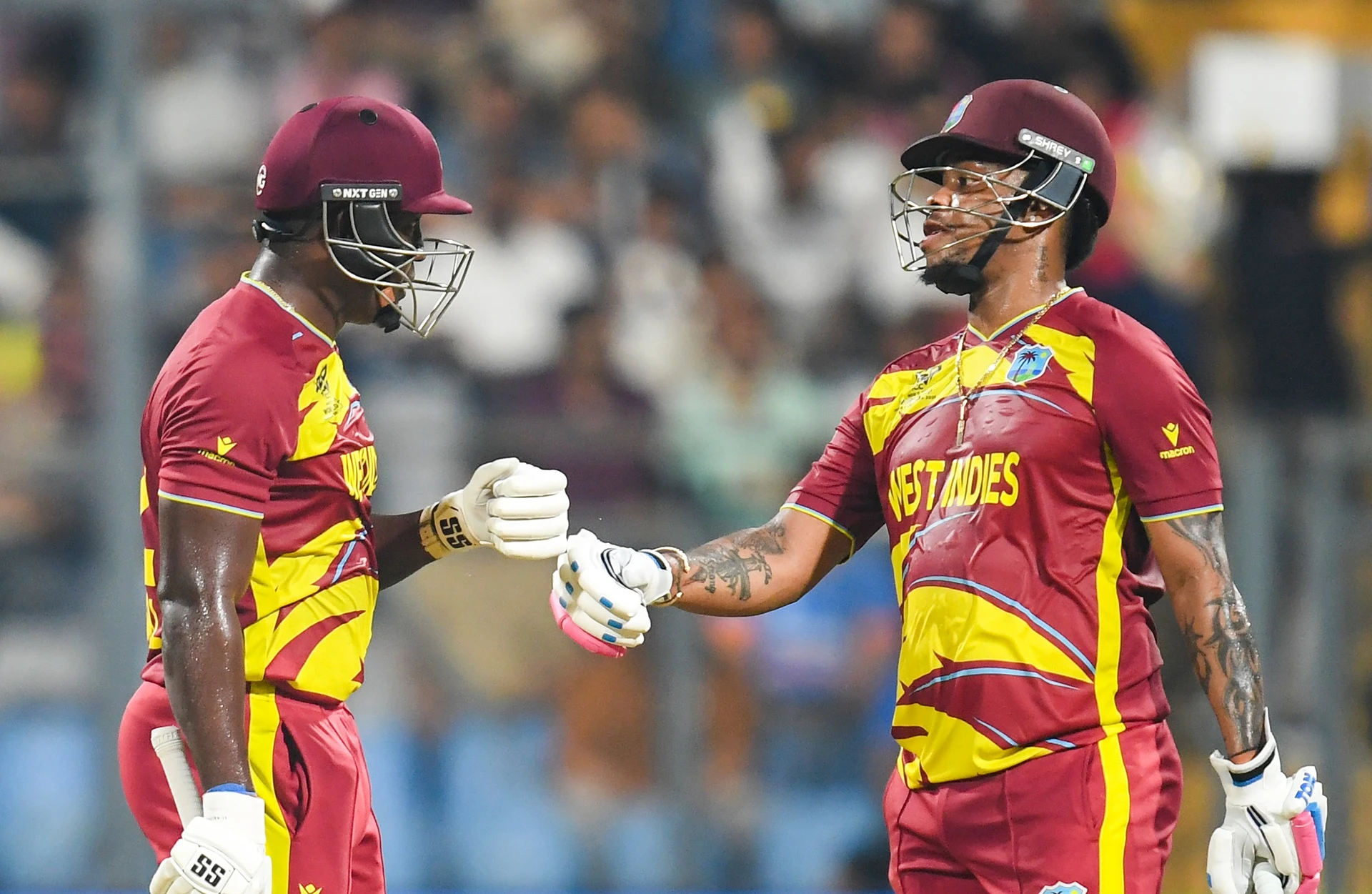 West Indies: 254/6 vs Zimbabwe (Mumbai, 2026)
