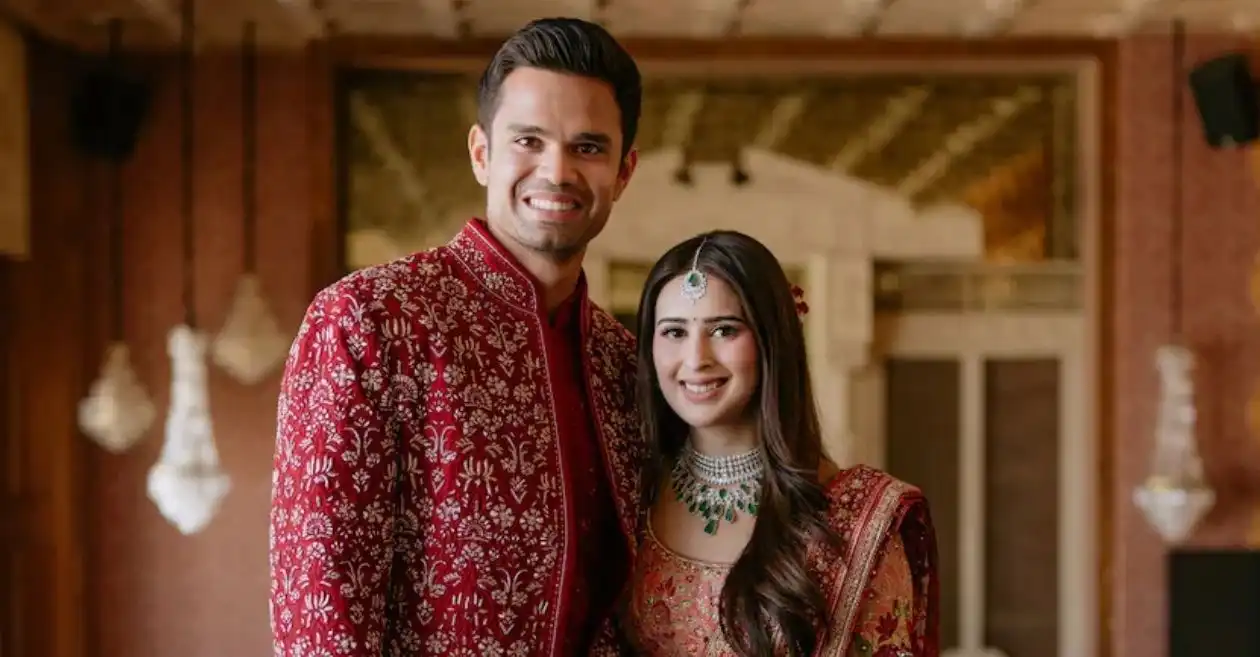 Arjun Tendulkar ties the knot with Saaniya Chandhok in a star-studded Mumbai ceremony