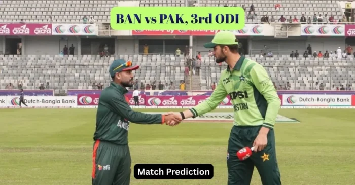 BAN vs PAK, 3rd ODI Match Prediction: Who will win today’s game between Bangladesh and Pakistan?