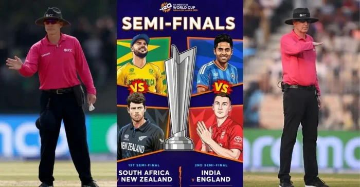 ICC unveils match officials for T20 World Cup 2026 semi-finals