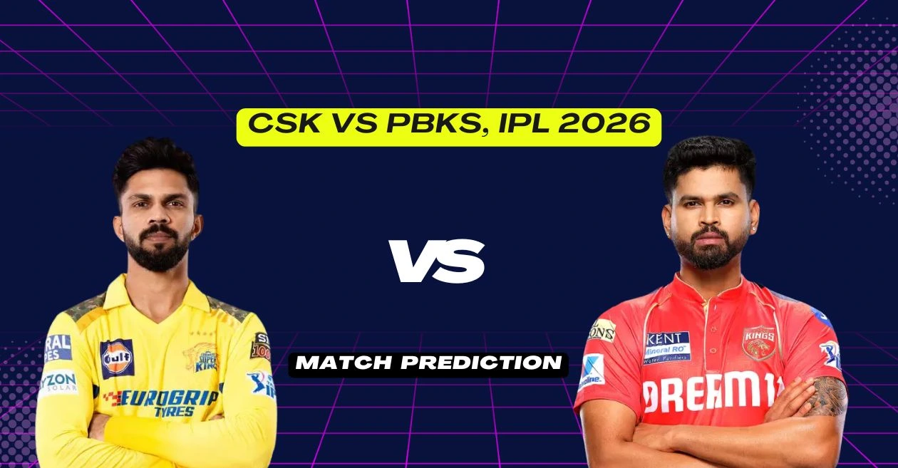 CSK vs PBKS, IPL 2026, Match Prediction: Who will win today’s game between Chennai Super Kings and Punjab Kings?