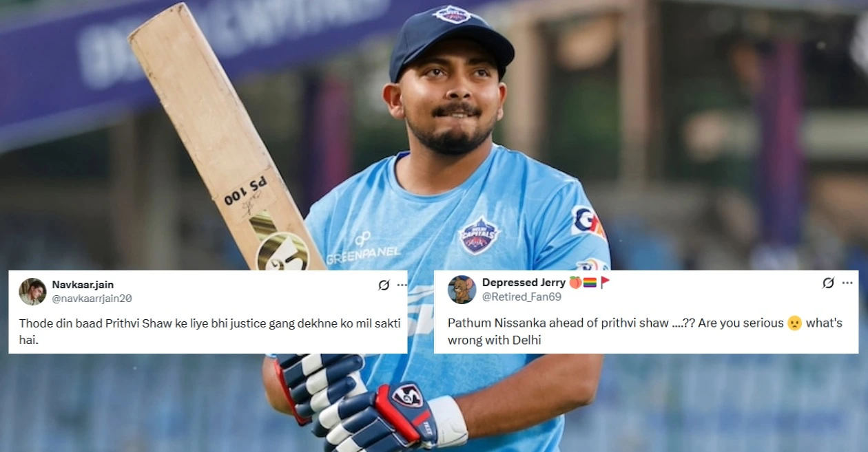 Delhi Capitals face fan backlash after Prithvi Shaw snub in IPL 2026 clash against Lucknow Super Giants