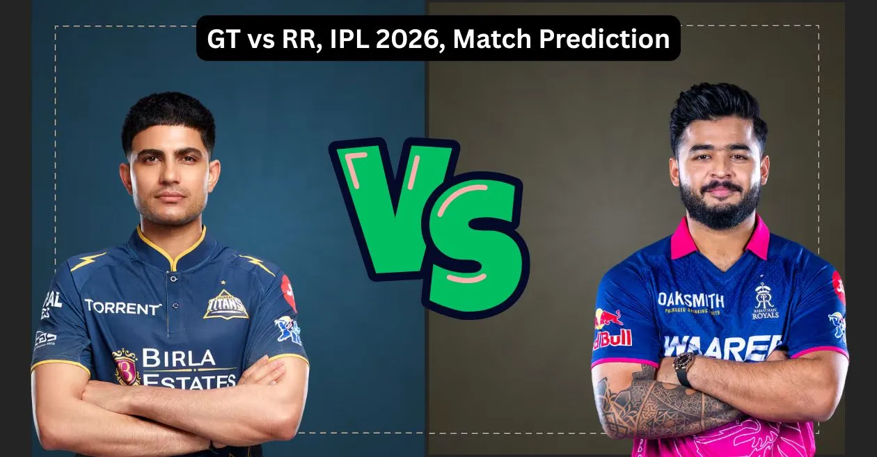 GT vs RR, IPL 2026 Match Prediction: Who will win today’s game between Gujarat Titans and Rajasthan Royals?