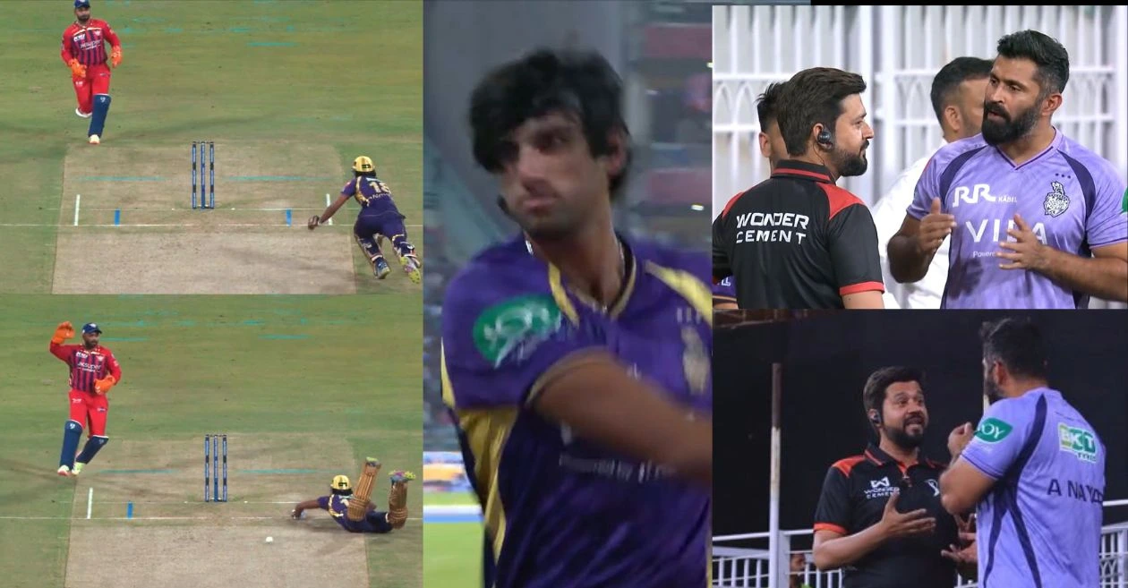 IPL 2026 [WATCH]: Obstruction of the field drama brings Angkrish Raghuvanshi’s innings to an end during LSG vs KKR showdown