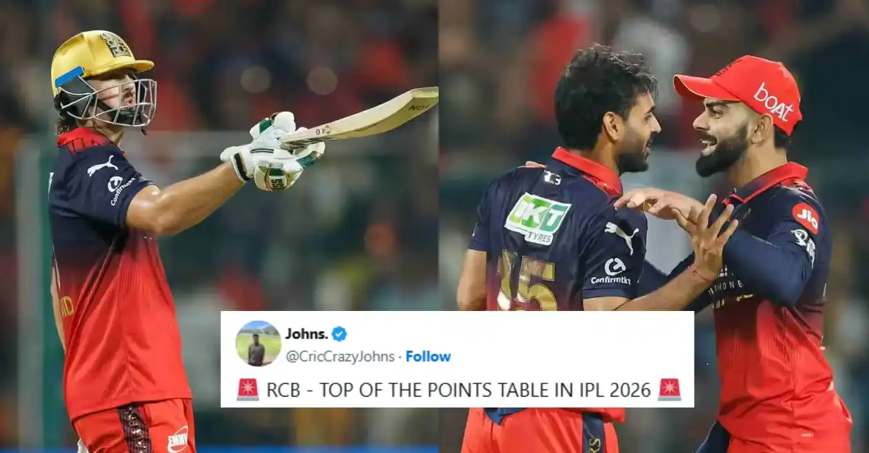 Fans react as Tim David’s masterclass propels RCB to emphatic win over CSK in IPL 2026