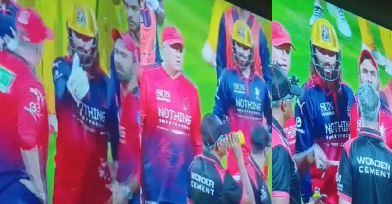 IPL 2026 [WATCH]: Rajat Patidar loses his cool at umpire after bizarre moment during strategic timeout in RCB vs CSK game