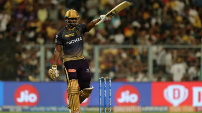Andre Russell six hitting