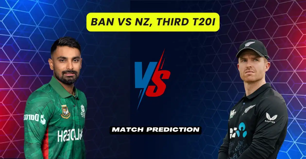 BAN vs NZ, 3rd T20I, Match Prediction: Who will win today’s game between Bangladesh and New Zealand?