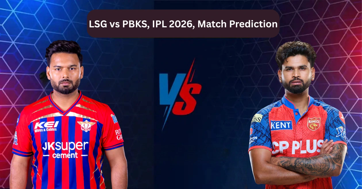 LSG vs PBKS, IPL 2026, Match Prediction: Who will win today’s game between Lucknow Super Giants and Punjab Kings?