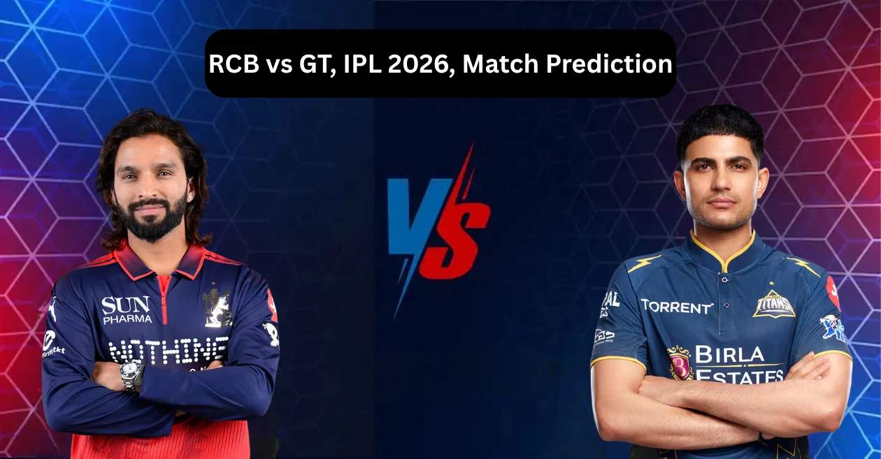 RCB vs GT, IPL 2026, Match Prediction: Who will win today’s game between Royal Challengers Bengaluru and Gujarat Titans?