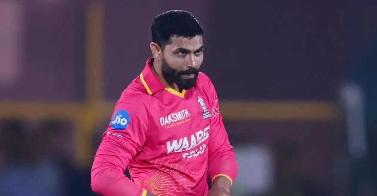 Here’s why RR star Ravindra Jadeja is not playing today’s match against DC in IPL 2026