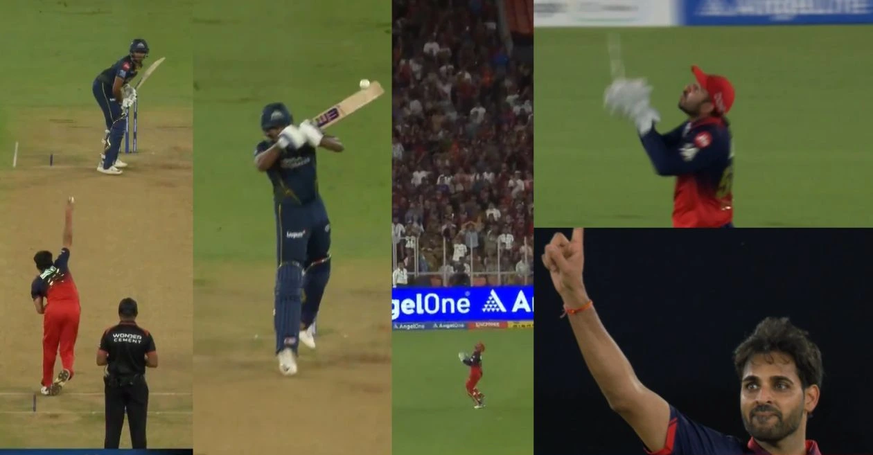 RCB vs GT [WATCH]: Sai Sudharsan falls to a brilliant backward-running catch by Jitesh Sharma in IPL 2026 Final