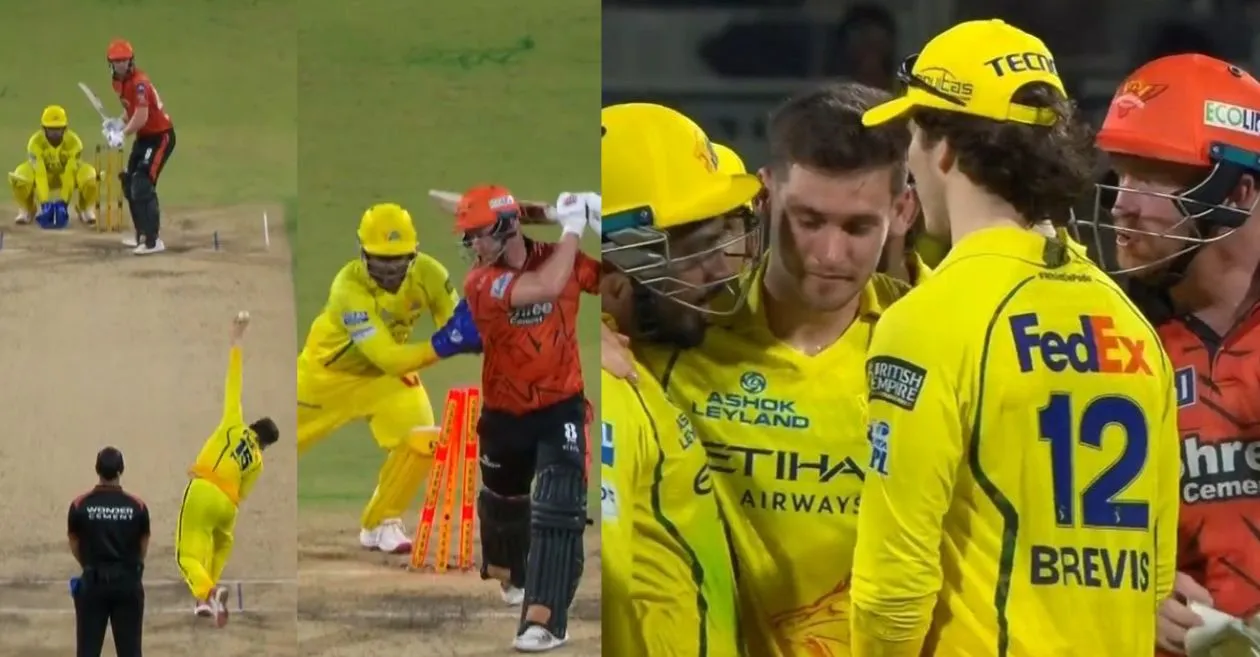 IPL 2026 [WATCH]: Tempers boil over after Sanju Samson channels his inner-MS Dhoni with a lightning stumping of Heinrich Klaasen during CSK vs SRH match