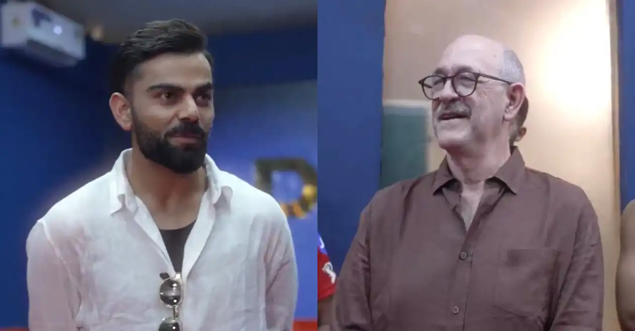 IPL 2026 [WATCH]: Virat Kohli’s emotional tribute lights up RCB camp as franchise bids farewell to head physio Evan Speechly