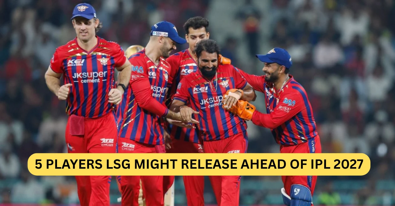5 players Lucknow Super Giants might release ahead of IPL 2027