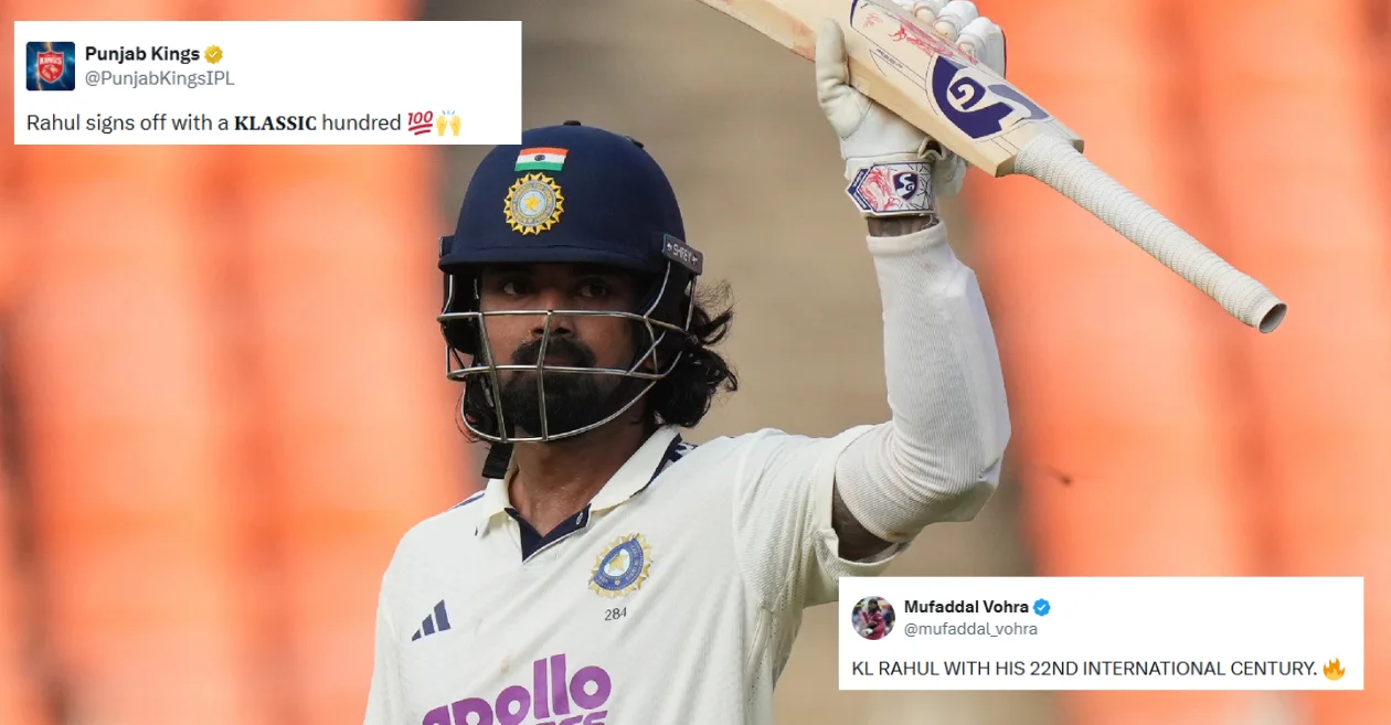 Fans applaud KL Rahul’s gritty century against Afghanistan on Day 1 of one-off Test