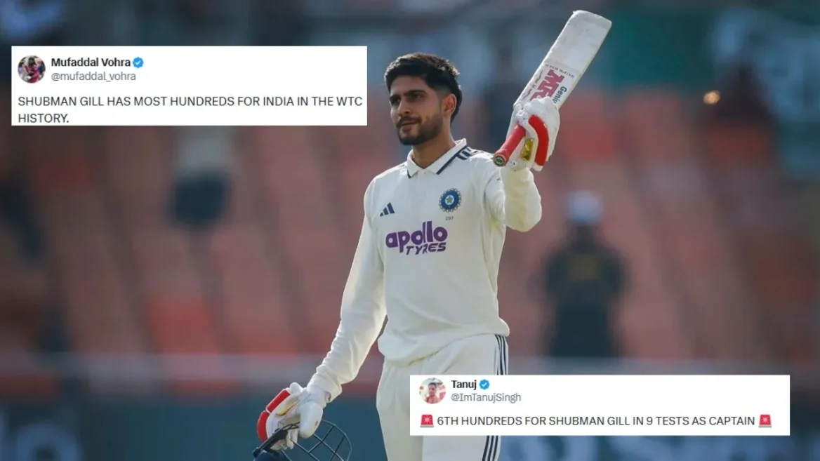 Fans go crazy as Shubman Gill slams a magnificent century to power India into a dominant position versus Afghanistan on Day 1 of Mullanpur Test