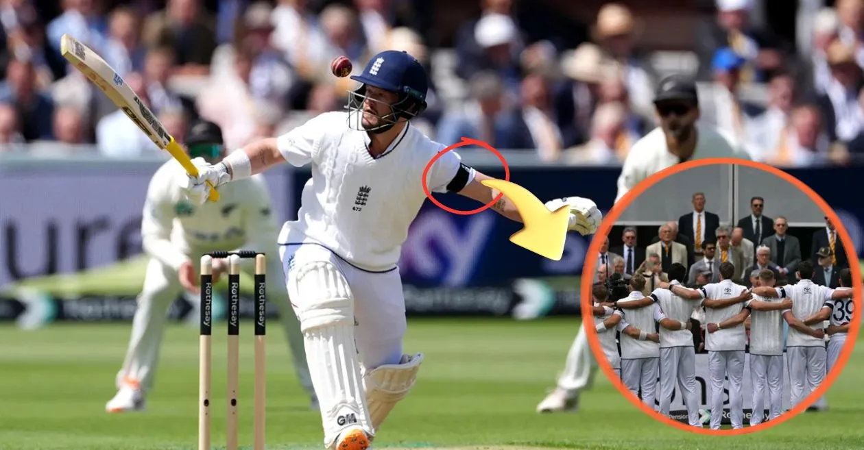 Here’s why England players are wearing black armbands against New Zealand on Day 1 of first Test