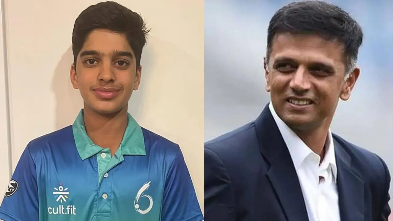 Rahul Dravid’s son Anvay earns India U19 call-up for Sri Lanka tour as BCCI names squad