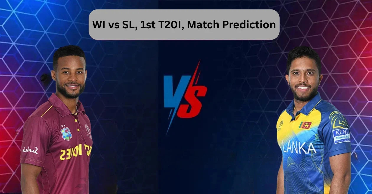 WI vs SL, 1st T20I, Match Prediction: Who will today’s game between West Indies and Sri Lanka?